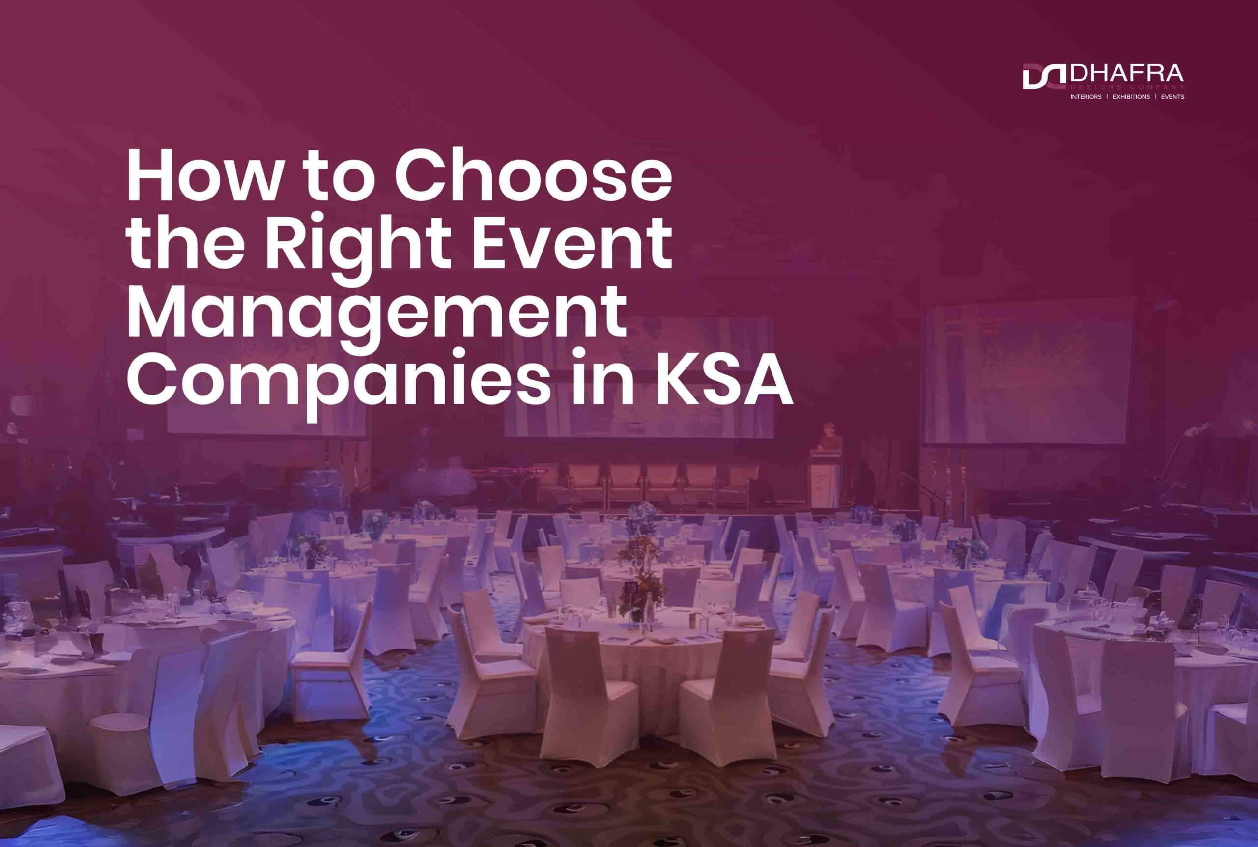 Event m,anagement companies in KSA